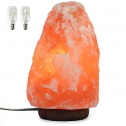 Spantik 7 Inch Himalayan Salt Lamp with Dimmer Cord